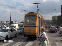 
Tram '954' at Naples, Italy, May 2005